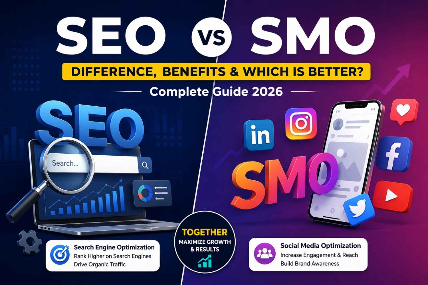 Difference Between SEO and SMO: Which Is Better for Business Growth in 2026?