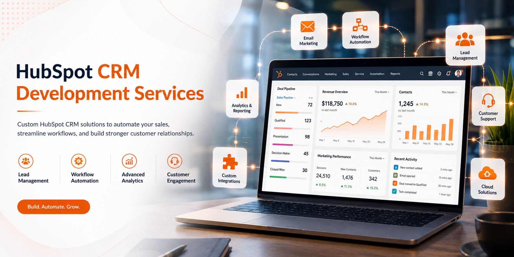 HubSpot CRM Development services