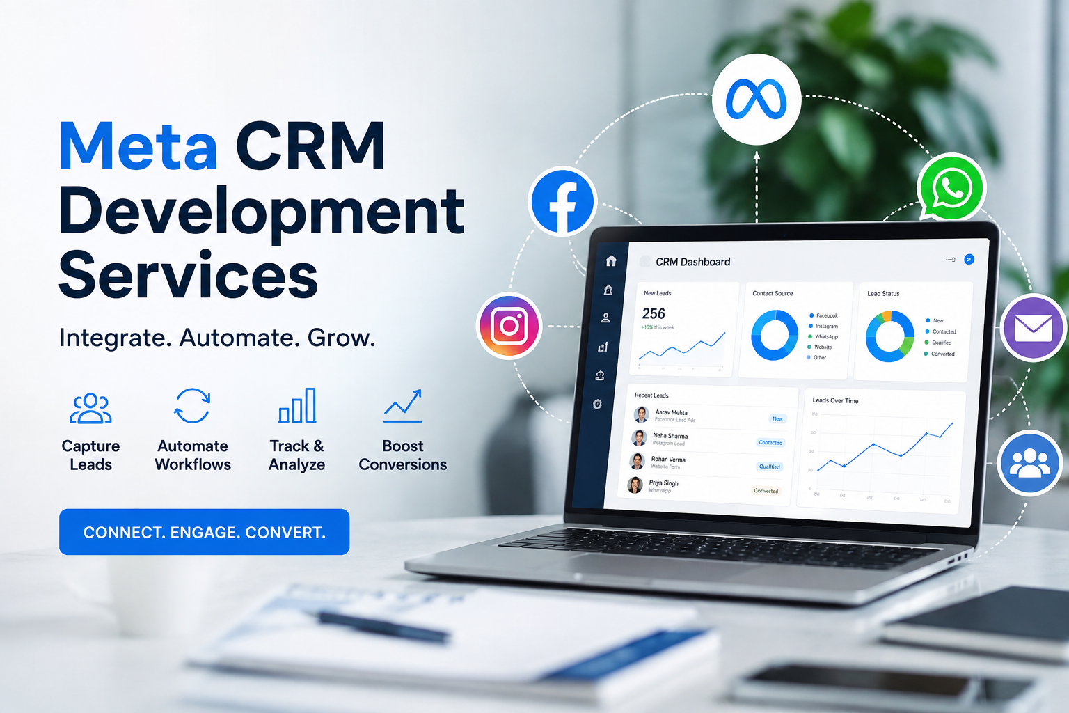 Meta CRM Development Services